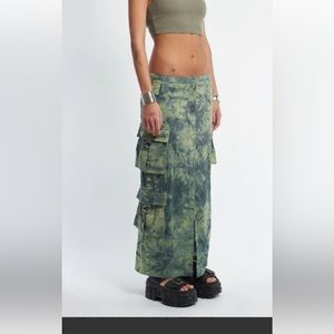 The Ragged Preist Camo Skirt Size XL 16